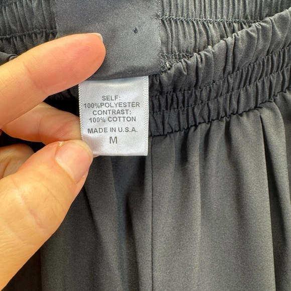 Bobeau . Black Track Pants with Elastic Waistband - Picture 8 of 8